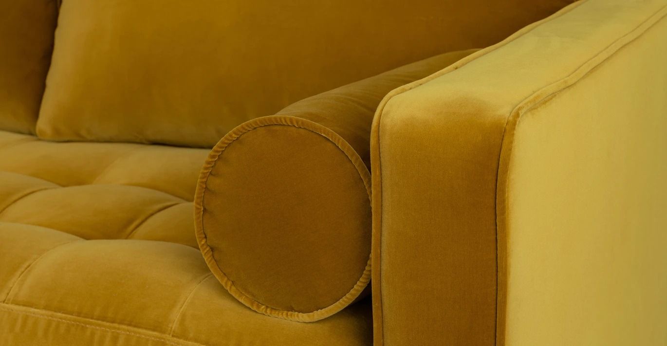 Sven Yarrow Gold Left Sectional Sofa thumbnail 6