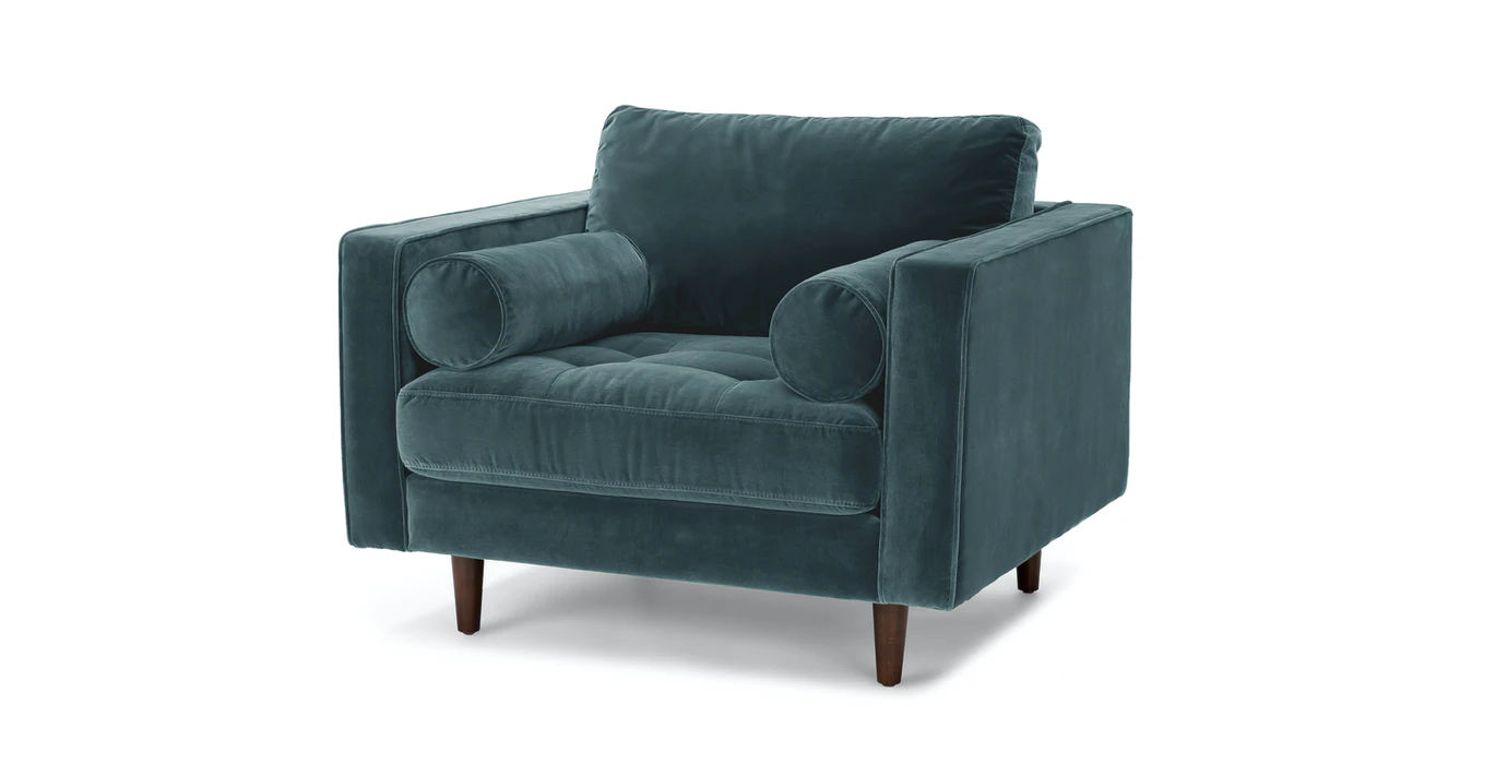 Sven Pacific Blue Chair thumbnail 2