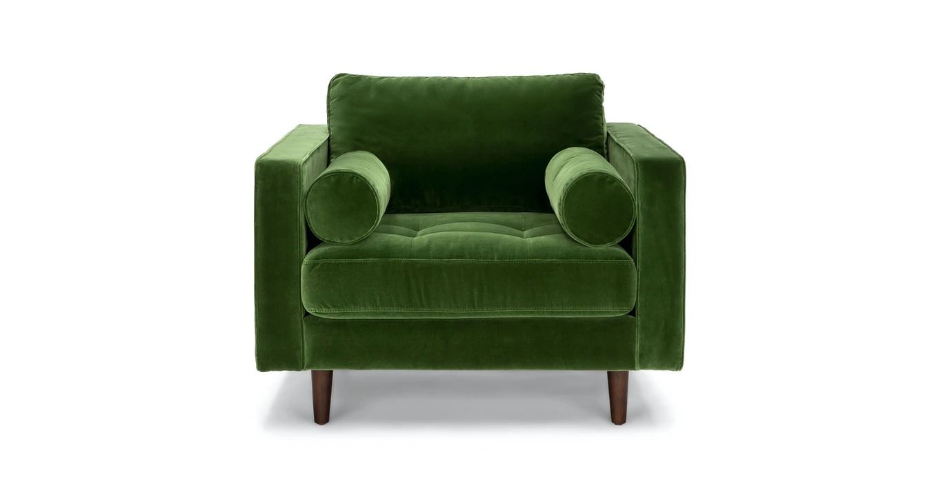 Sven Grass Green Chair thumbnail 3