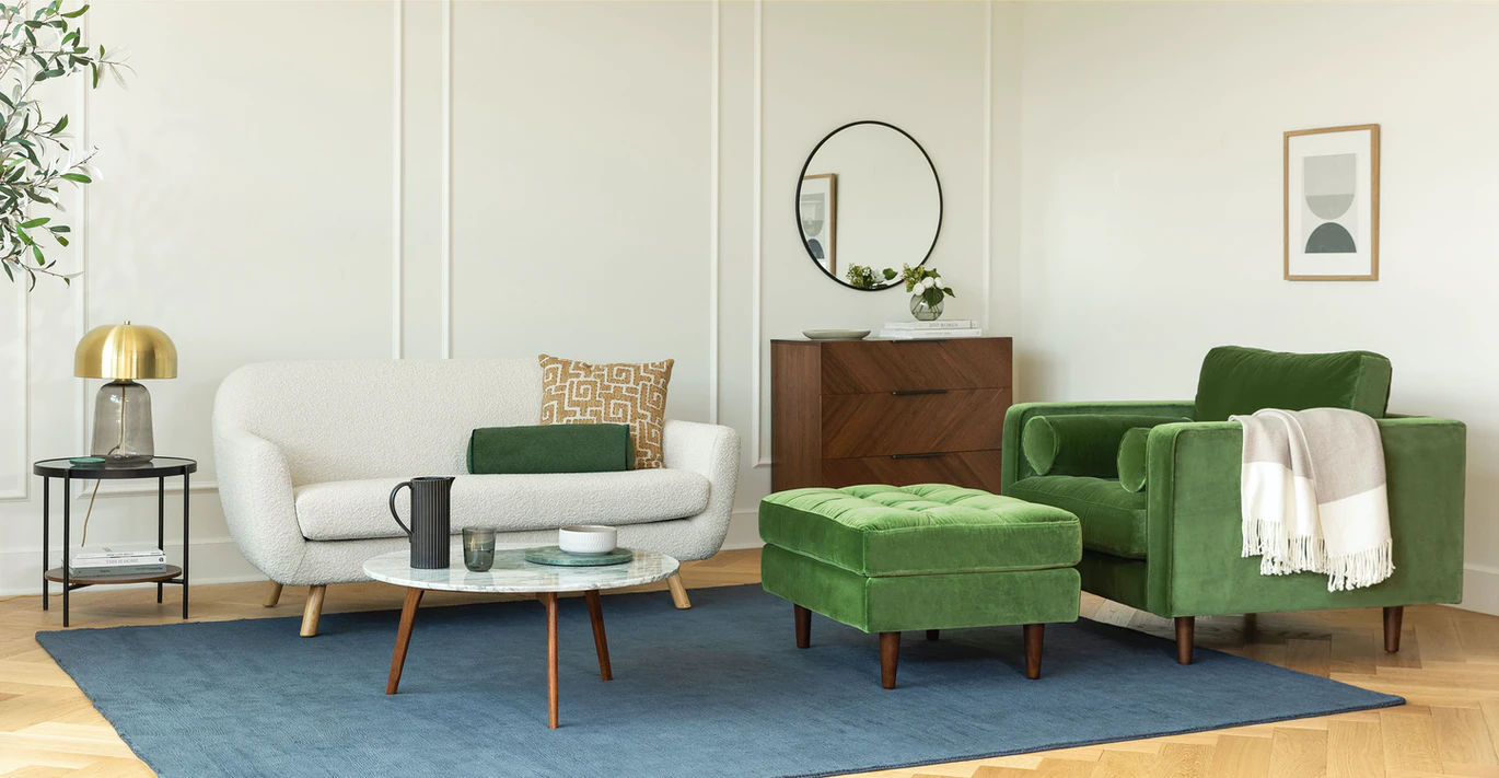 Sven Grass Green Chair thumbnail 2