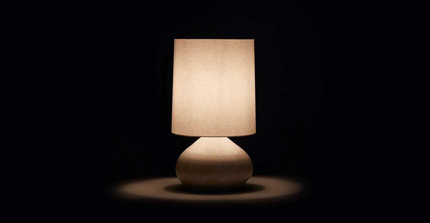 Rama White Table Lamp-21"  thumbnail 4
