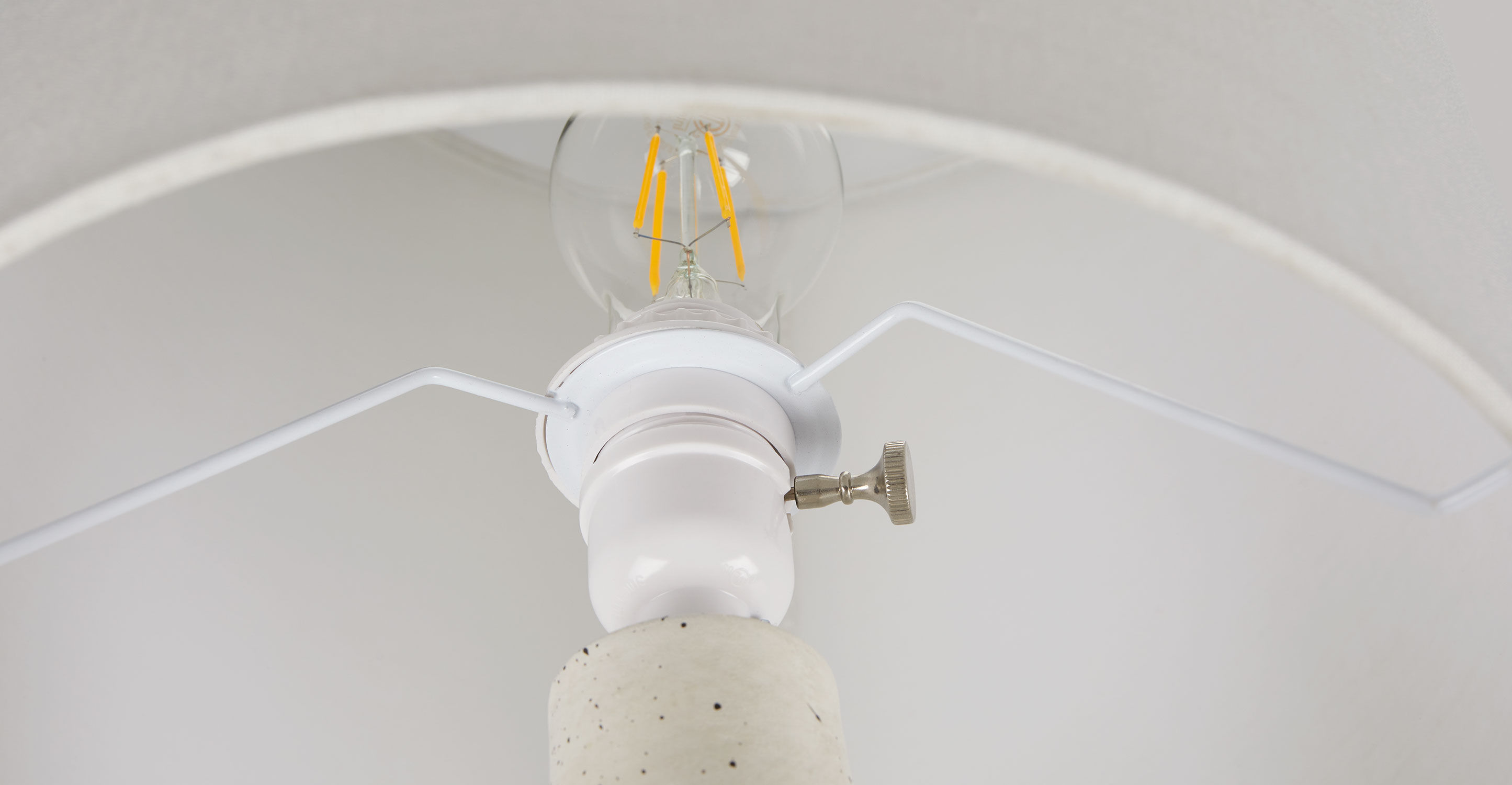 Rama White Table Lamp - 28" thumbnail 3