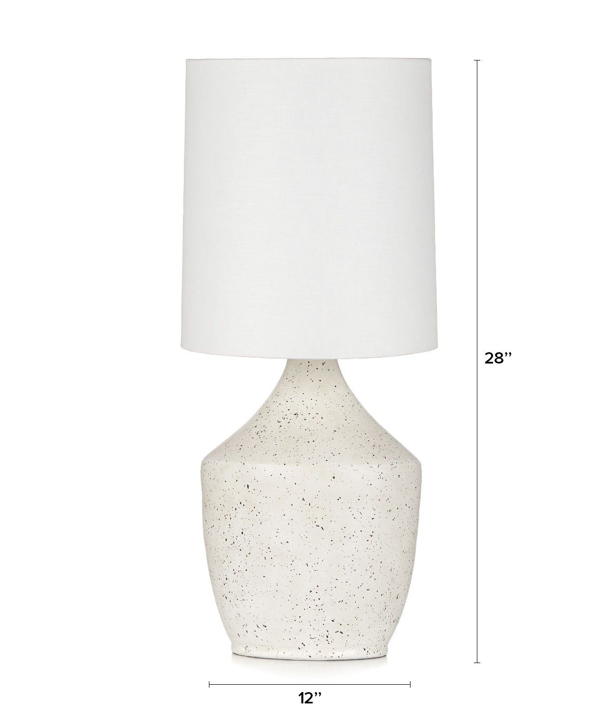 Rama White Table Lamp - 28" thumbnail 7