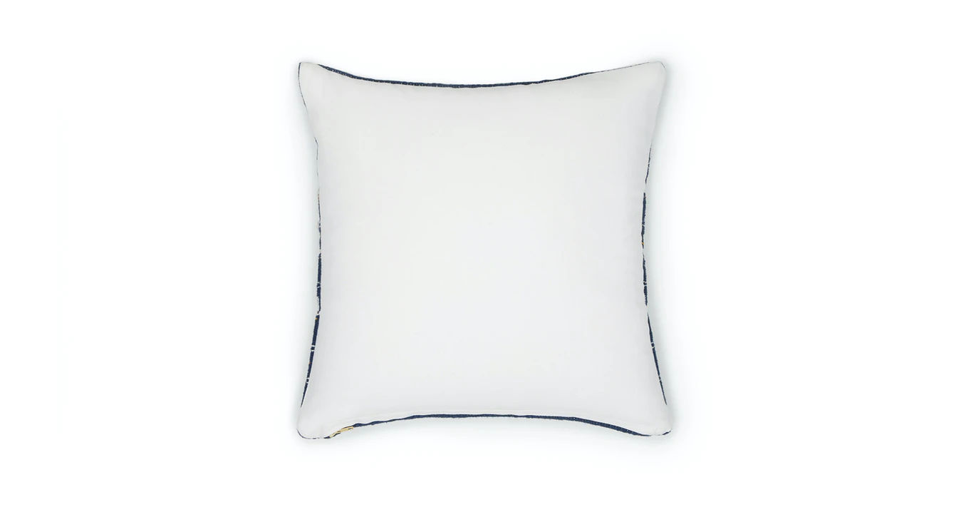Jema Oxford Navy Pillow with insert-18"x18" thumbnail 3