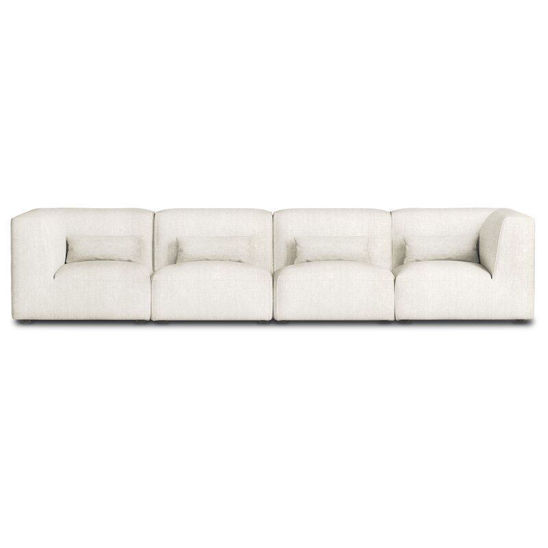 Hughesdale Wide Reversible Modular Sofa and Chaise thumbnail 4