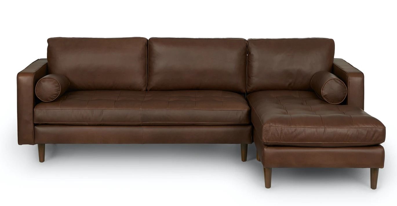Sven Charme Chocolat Right Sectional Sofa thumbnail 3