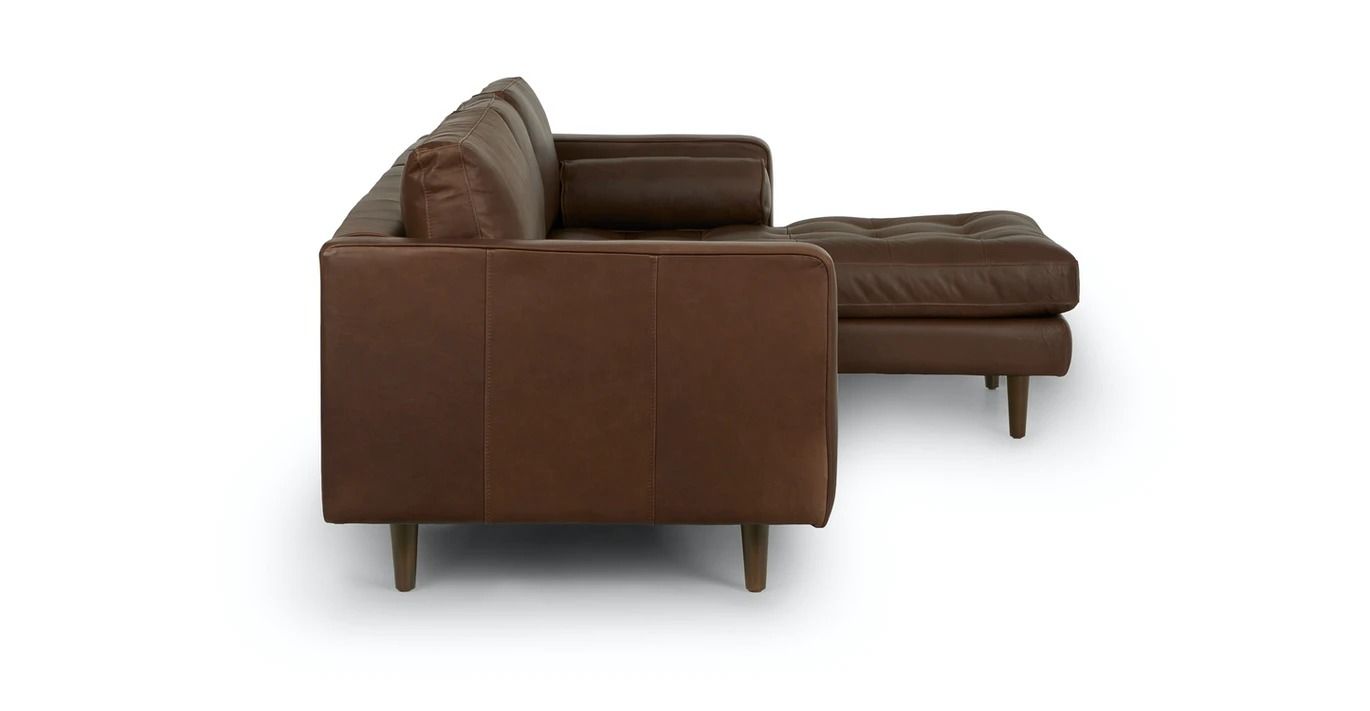 Sven Charme Chocolat Right Sectional Sofa thumbnail 4