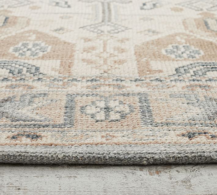 Nicolette Hand-Knotted Wool Rug 9'x12' thumbnail 4