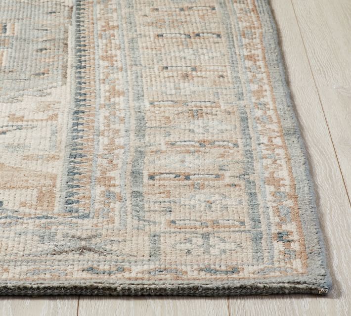 Nicolette Hand-Knotted Wool Rug 9'x12' thumbnail 5
