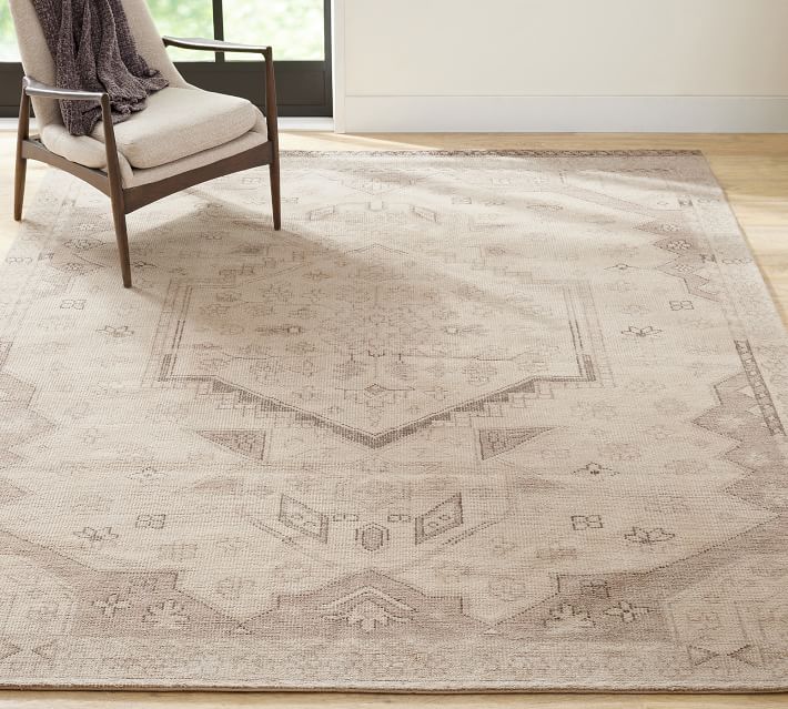 Exton Hand-Knotted Wool Rug 9'x12' thumbnail 2