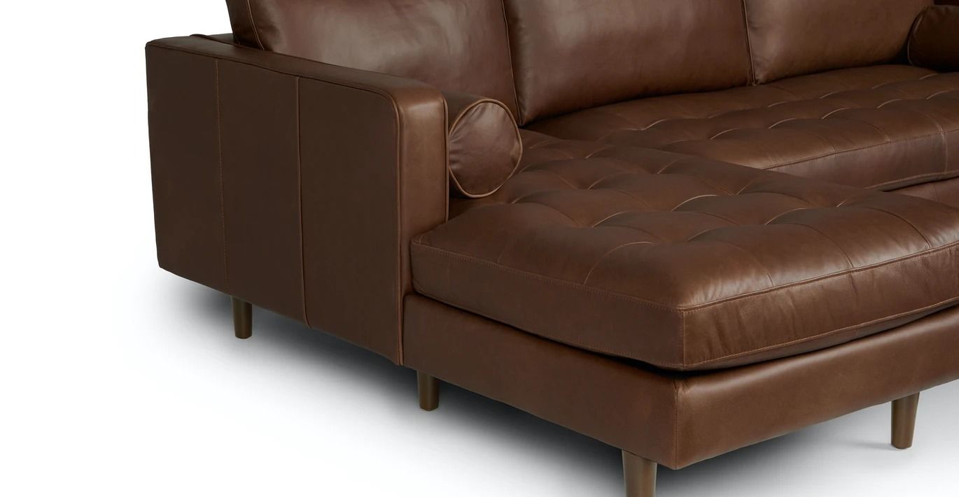 Sven Charme Chocolat Left Sectional Sofa thumbnail 6