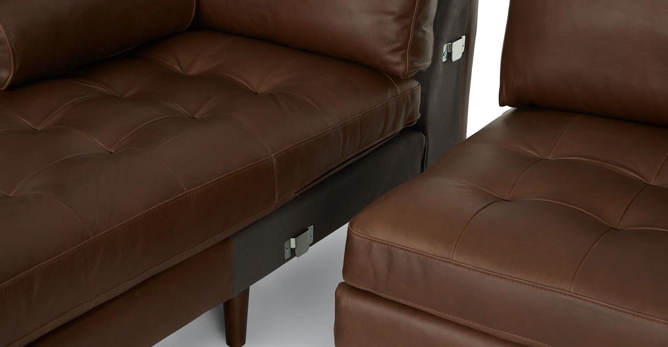 Sven Charme Chocolat Left Sectional Sofa thumbnail 7