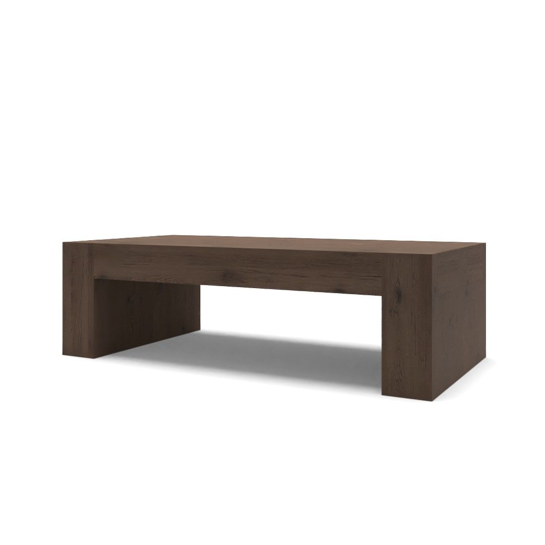 Raymond Rectangular Reclaimed Wood Coffee Table thumbnail 3