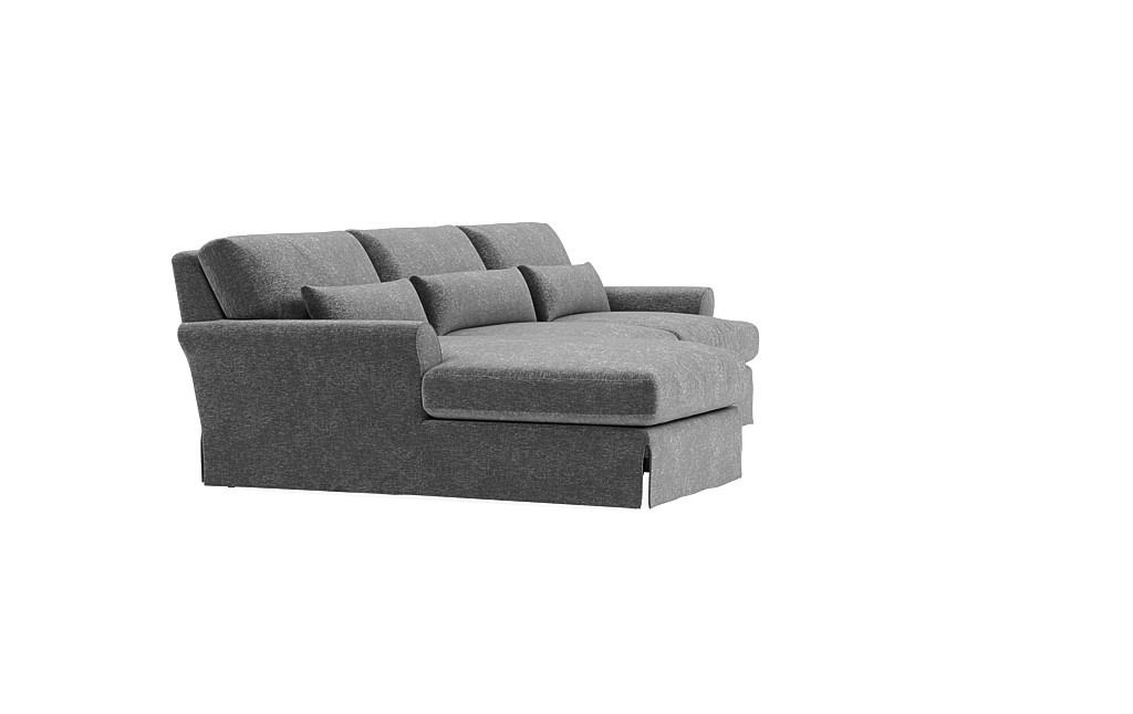 Maxwell Slipcovered Sectional Sofa With Left Chaise thumbnail 3