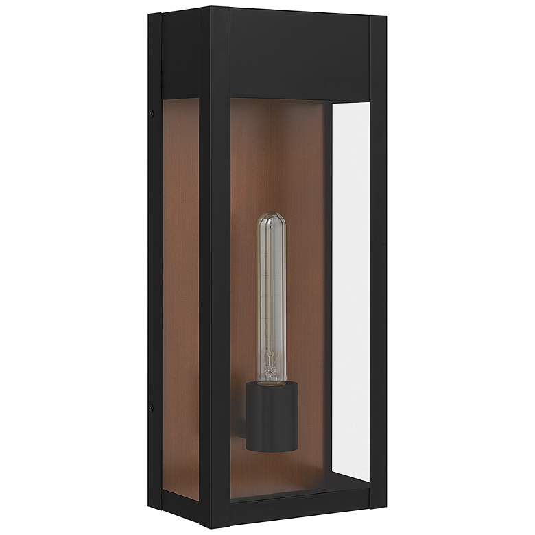 Quoizel Maren High Matte Black Modern Outdoor Wall Light thumbnail 3