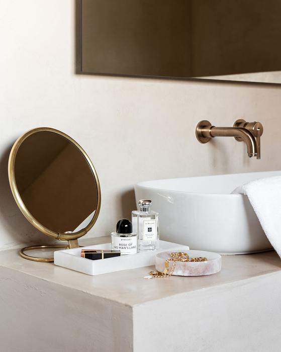 Brass Vanity Mirror thumbnail 2