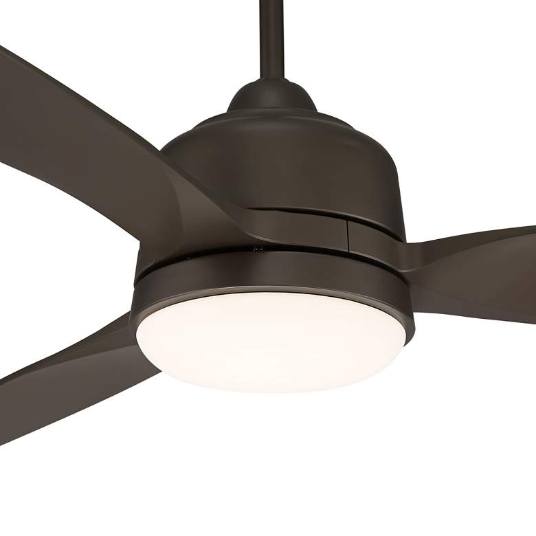 Casa Vieja Tres Aurora Bronze Wet LED Ceiling Fan thumbnail 2