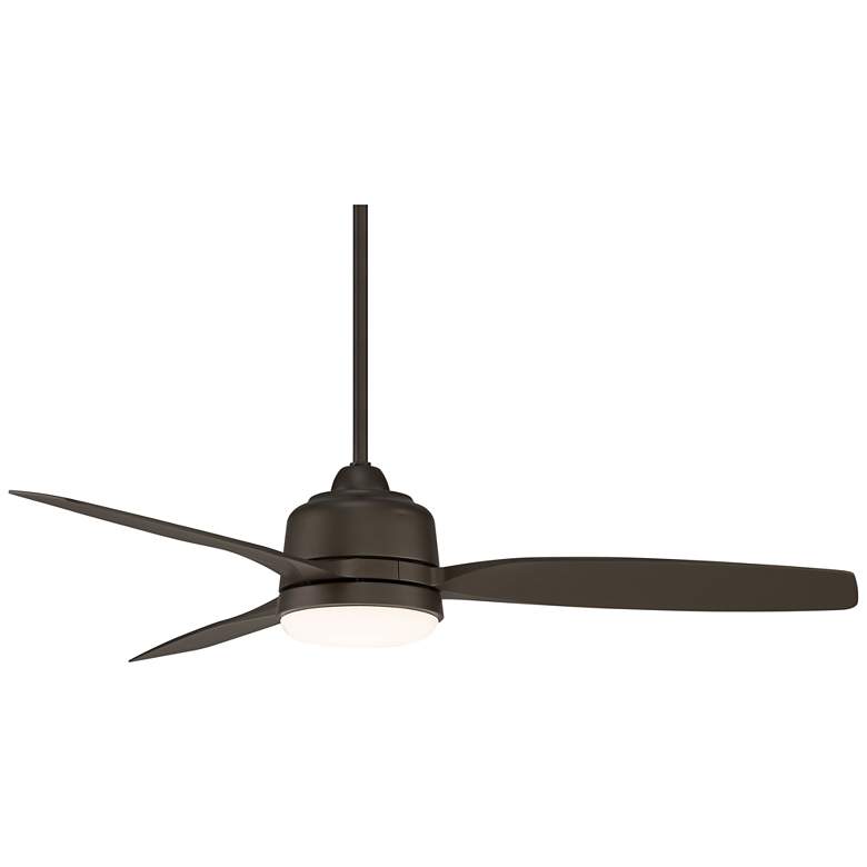 Casa Vieja Tres Aurora Bronze Wet LED Ceiling Fan thumbnail 4