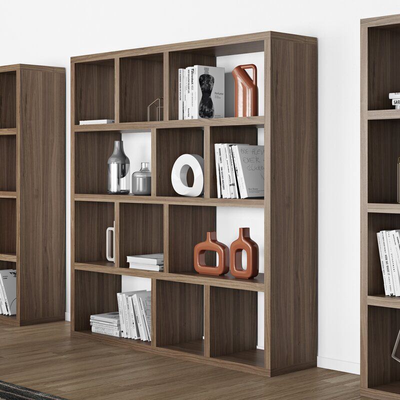 Geometric Bookcase-63"x59" thumbnail 3