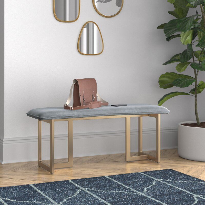 Hathcock Upholstered Bench thumbnail 5