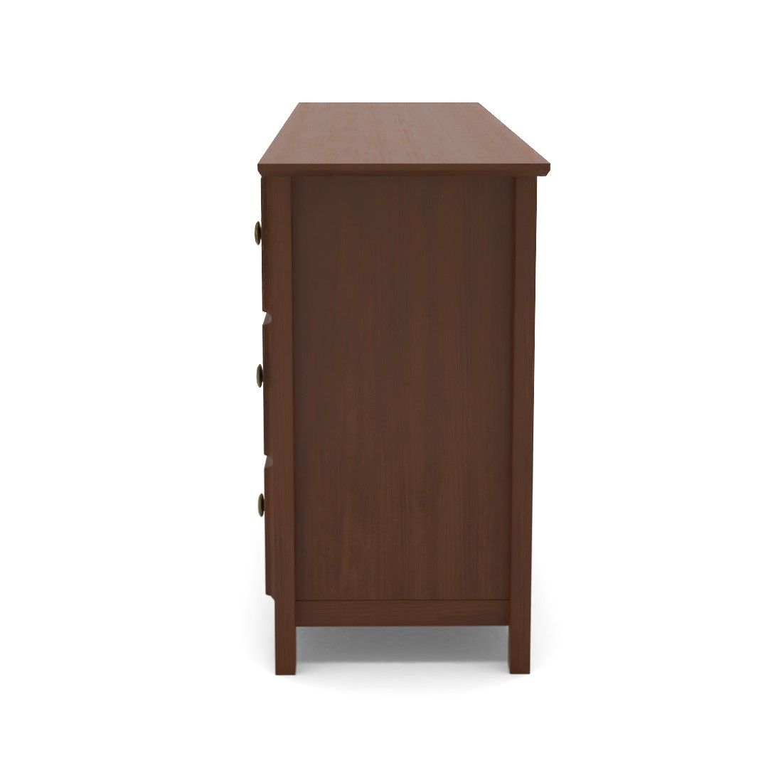 Shaker 6 Drawer Solid Wood Double Dresser-63.8''  thumbnail 2