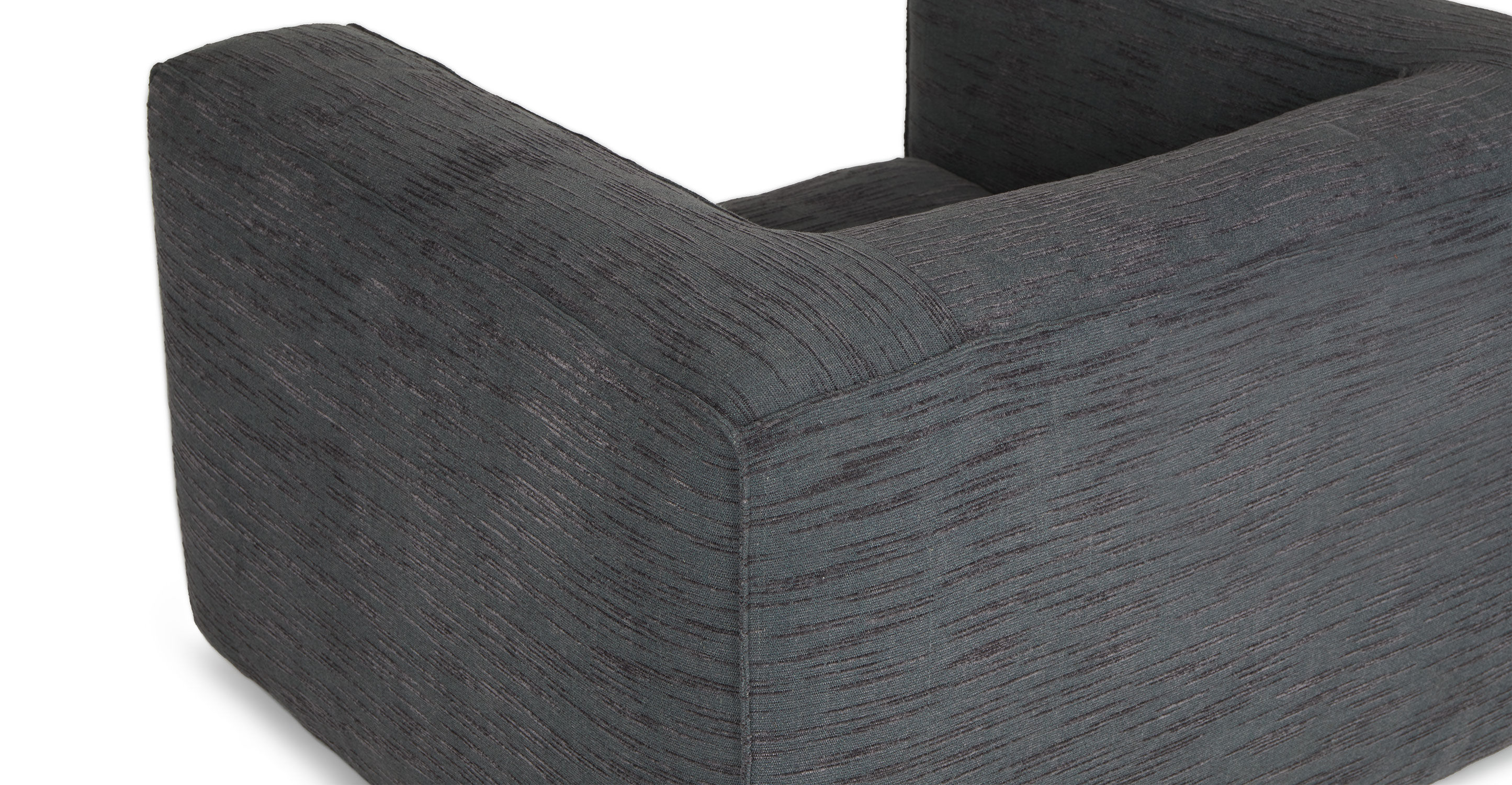 Cigar Melrose Blue Swivel Chair thumbnail 5