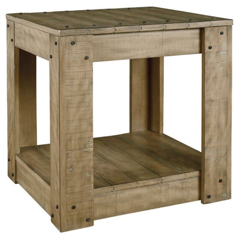 Baronet Solid Wood End Table thumbnail 2