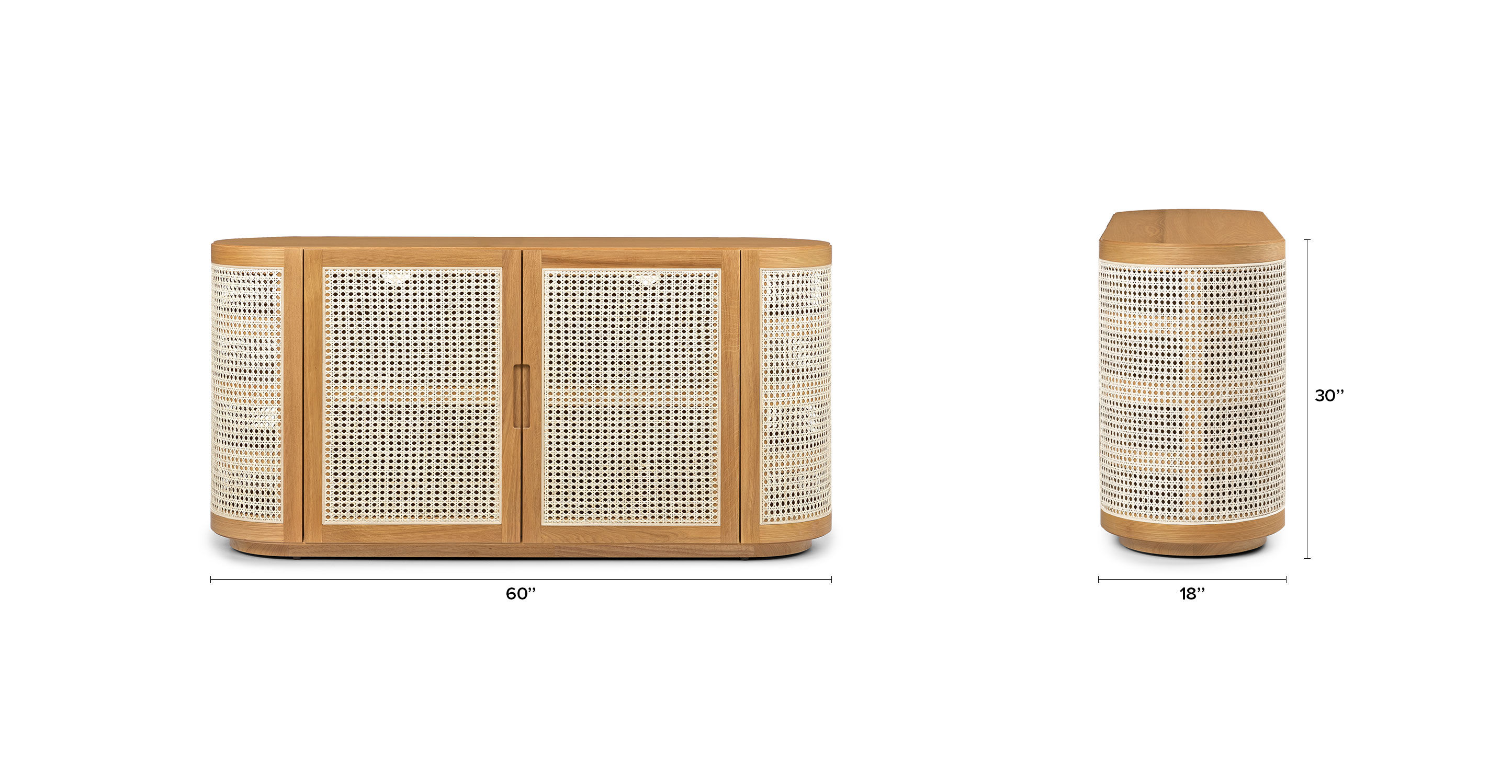 Candra Oak Sideboard thumbnail 12