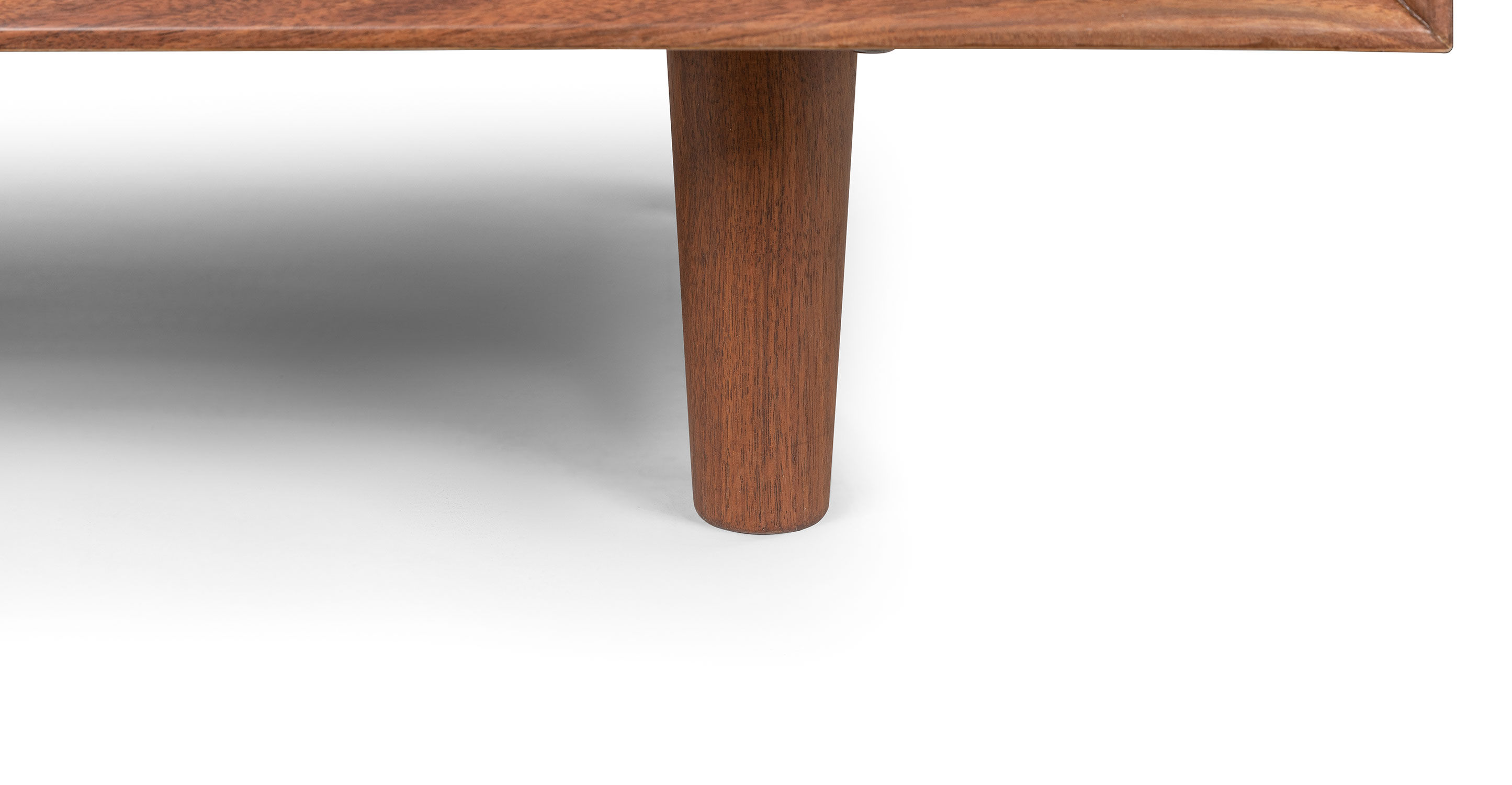Nederin Pebble Gray Walnut Bench thumbnail 6