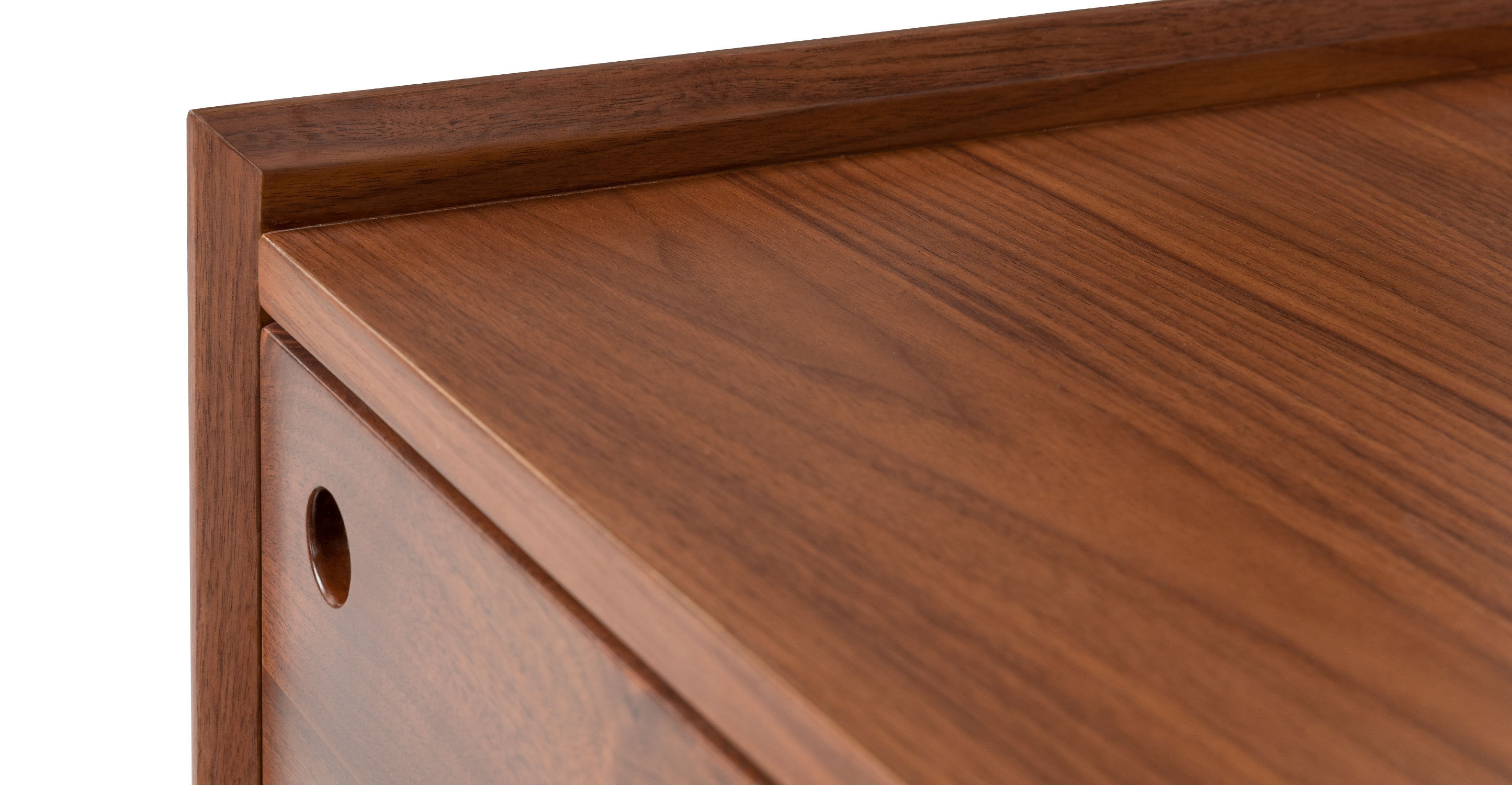 Nederin Pebble Gray Walnut Bench thumbnail 10