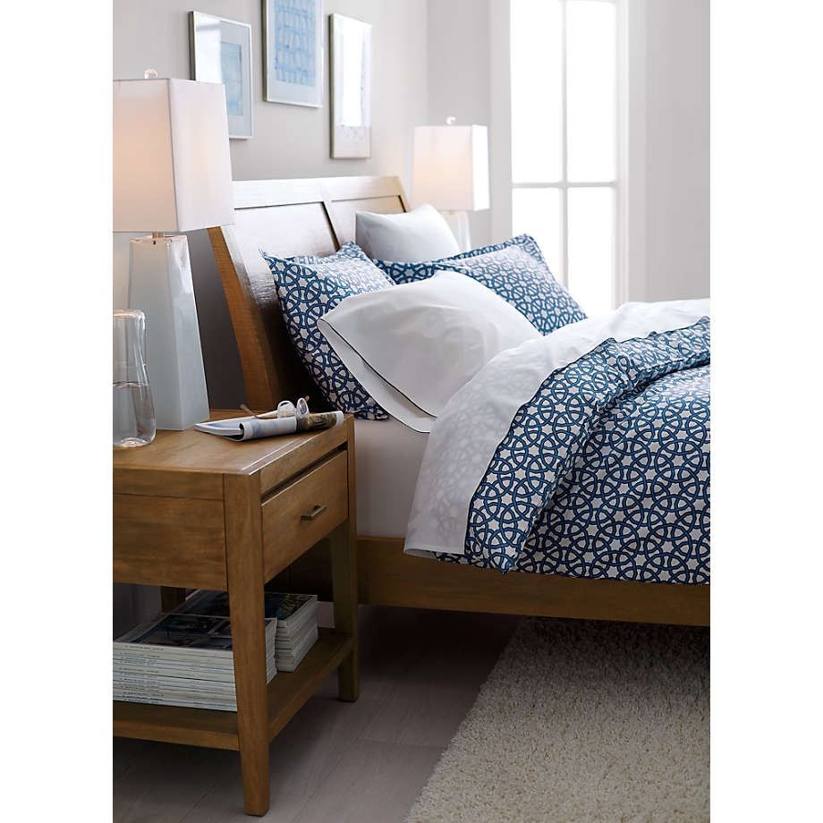 Dawson Grey Wash Sleigh Bed-Queen thumbnail 4