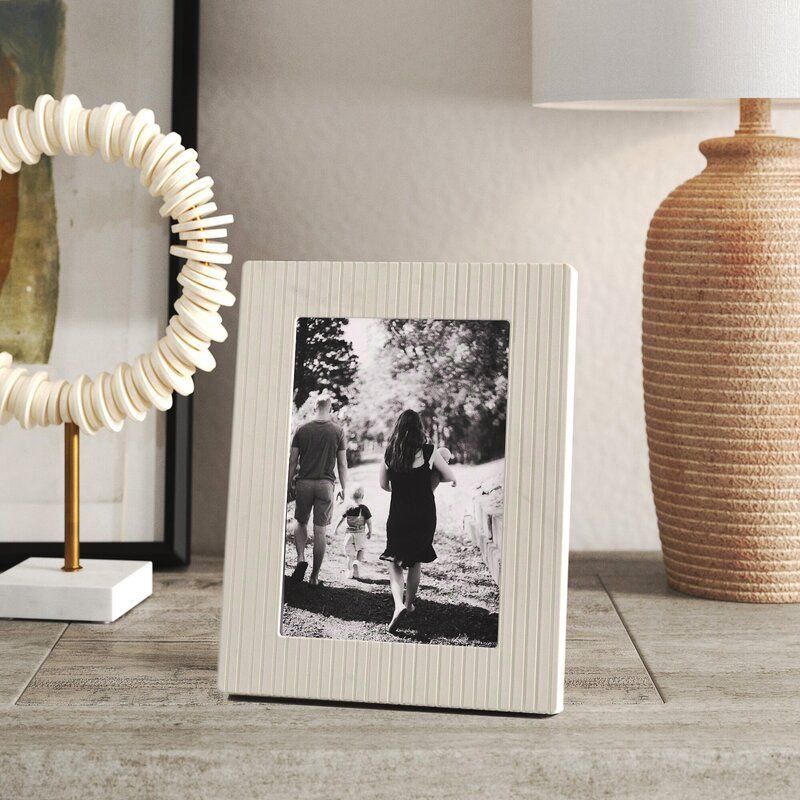 Darrow Marble Pinstripe Picture Frame 7.85"x9.85" thumbnail 4