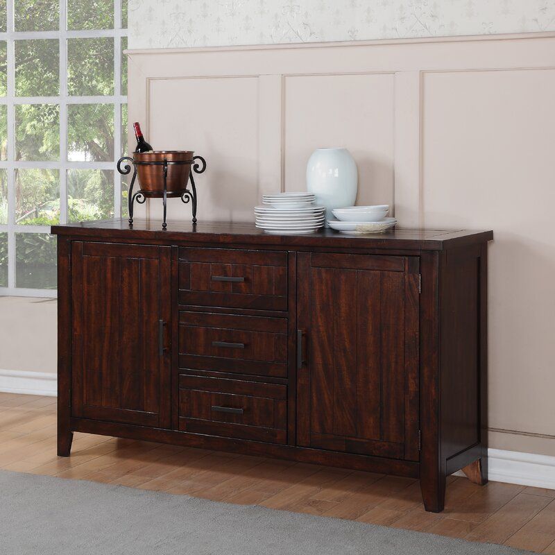 Carroll Wide 3 Drawer Sideboard thumbnail 4