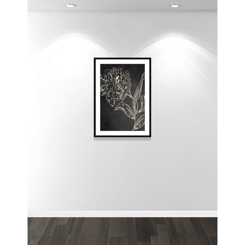 Golden Flower Folklore II by Asia Jensen With Frame 25.5"x35.5" thumbnail 5