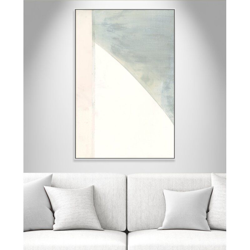 In Neutral I Painting Print With Frame 41.5"x61.5" thumbnail 2
