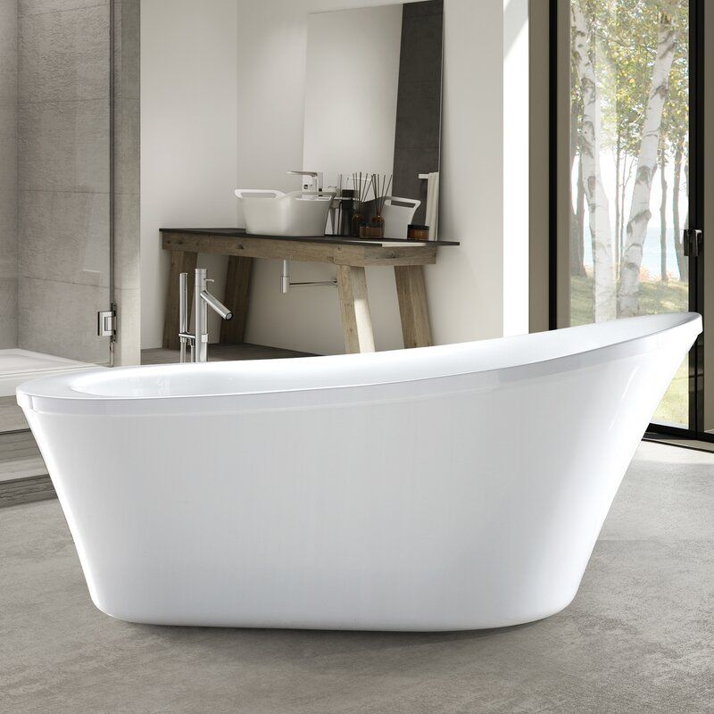 Freestanding Soaking Bathtub thumbnail 4