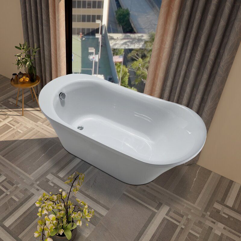 Freestanding Soaking Bathtub thumbnail 6