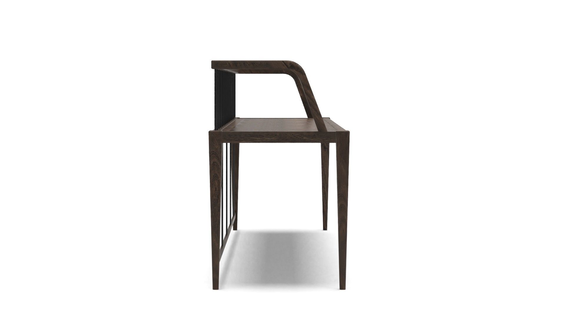 Daziah Solid Wood Bench thumbnail 3