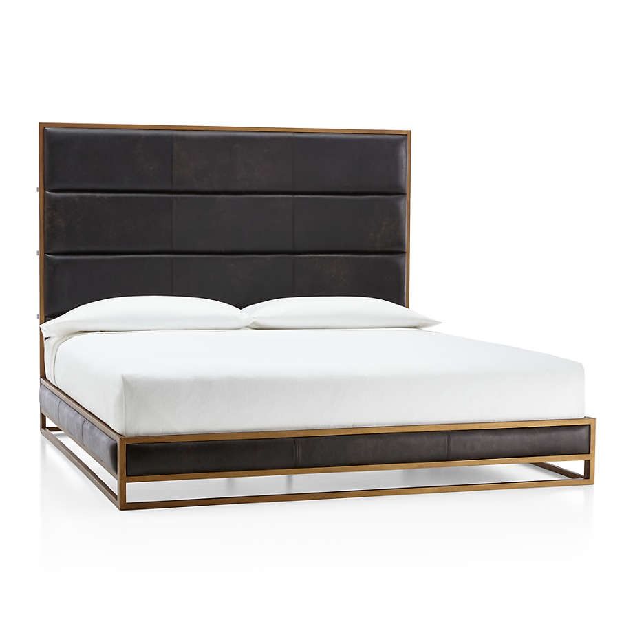 Oxford Leather Bed-Queen thumbnail 4