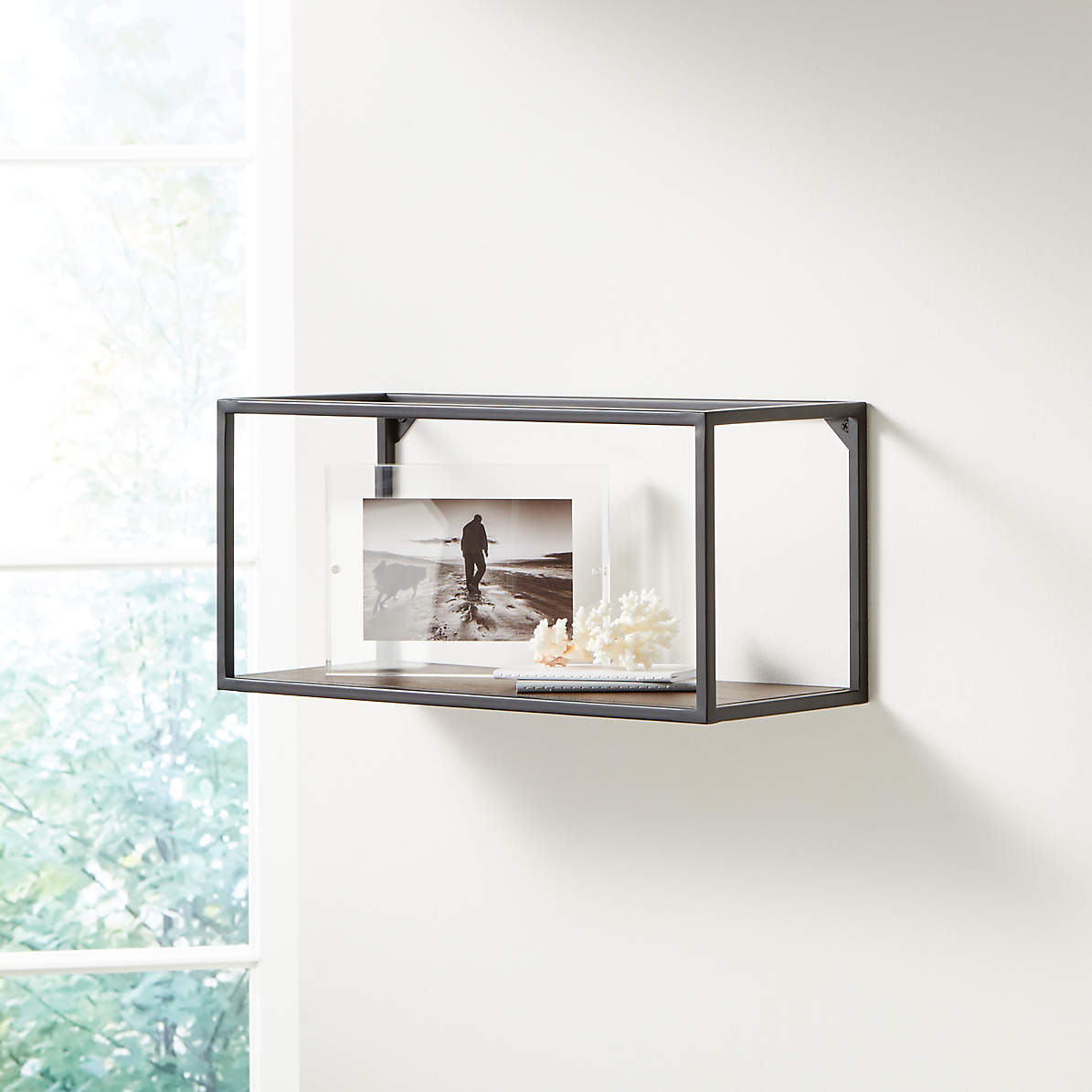 Booker Long Rectangle Wall Display Shelf thumbnail 4