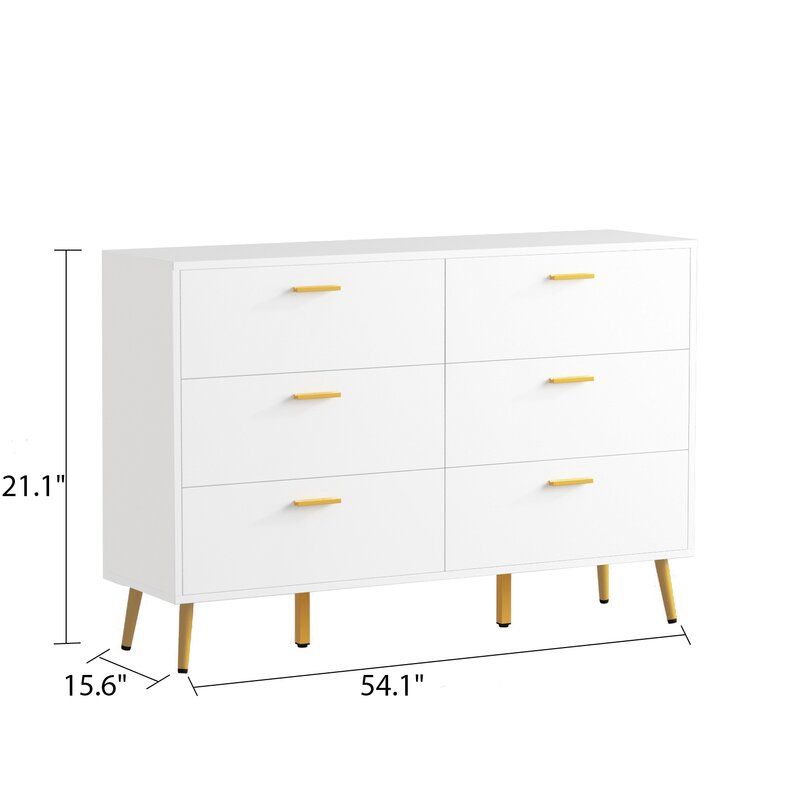 Brannin 6 Drawer W Double Dresser thumbnail 12