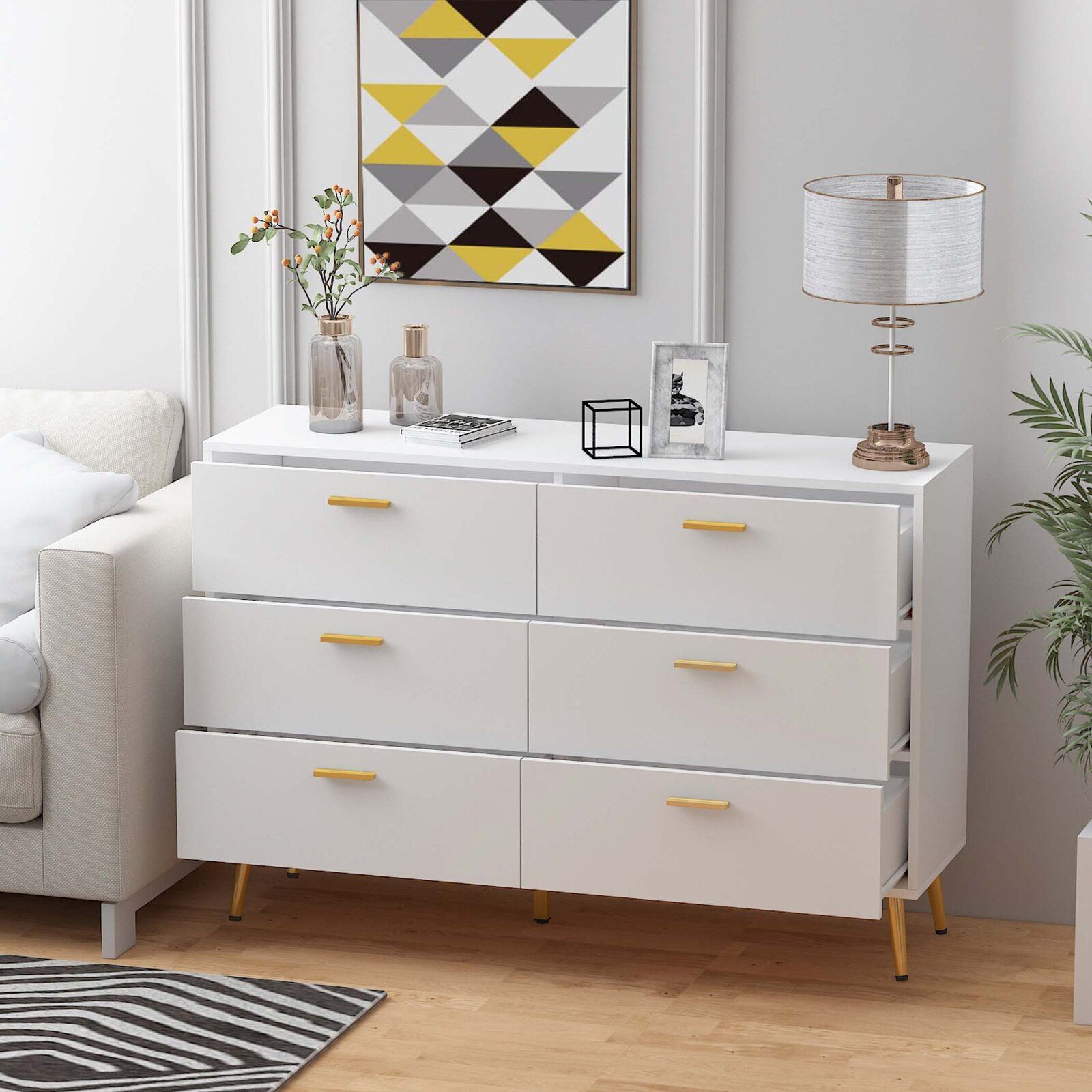 Brannin 6 Drawer W Double Dresser thumbnail 5