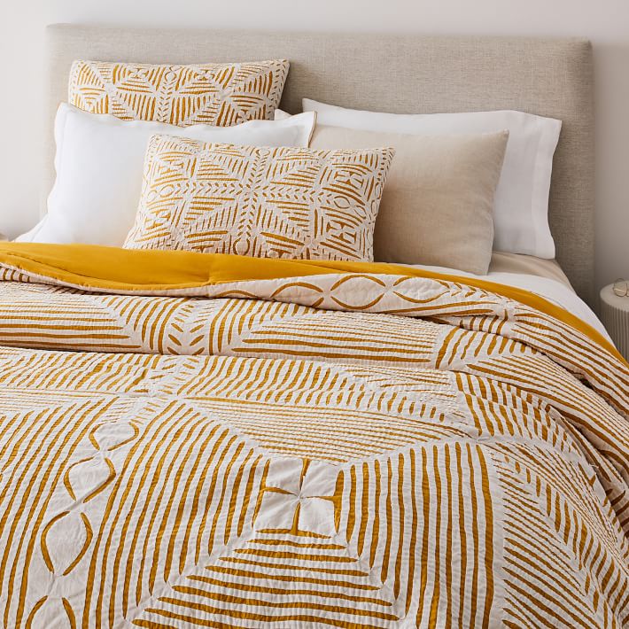 Reverse Applique Duvet Cover & Shams thumbnail 3