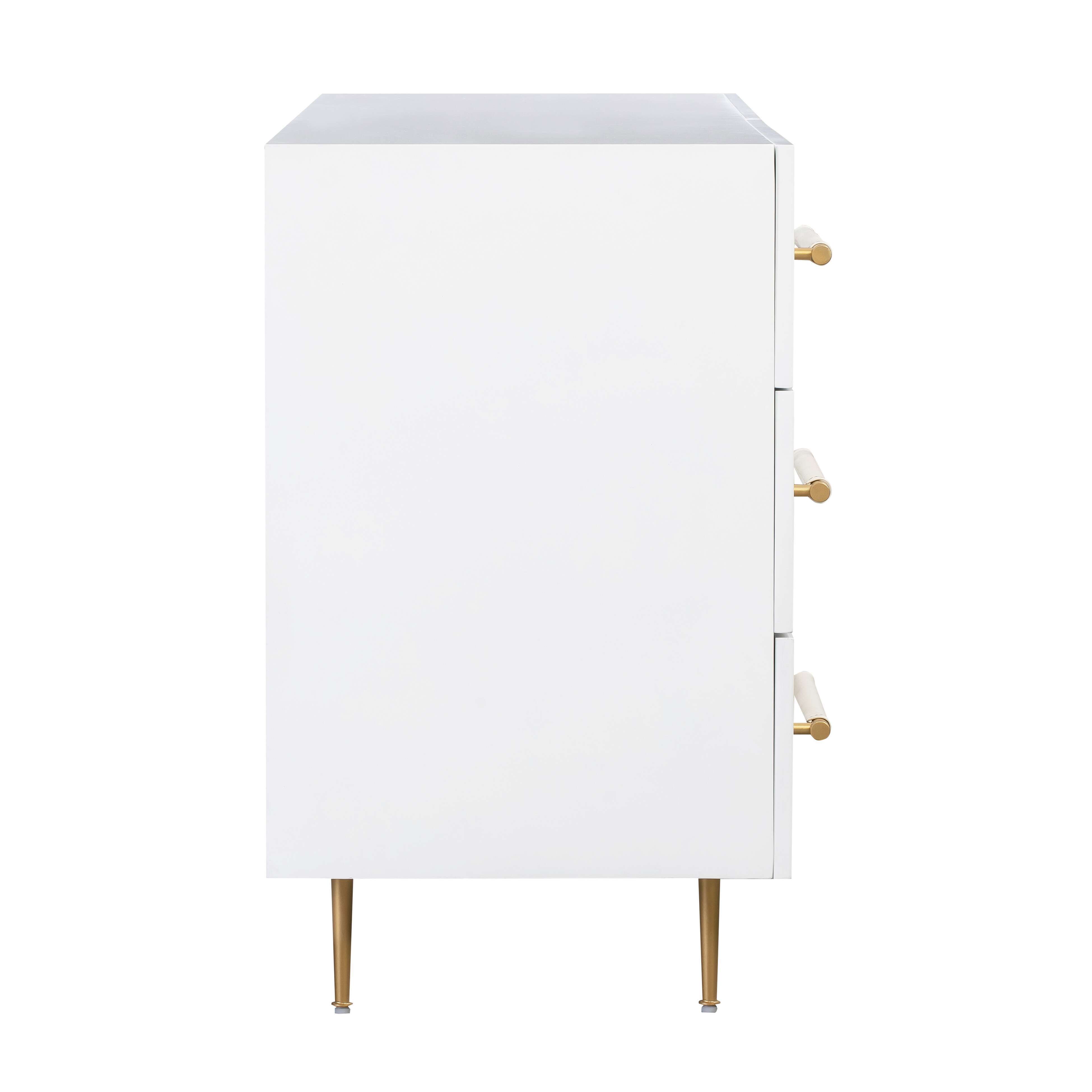 Neptune White 6 Drawer Dresser thumbnail 2