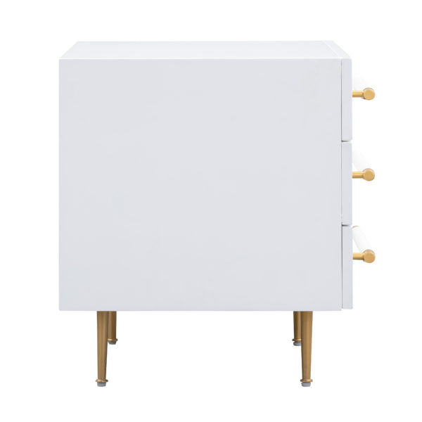 Triton White Nightstand thumbnail 4