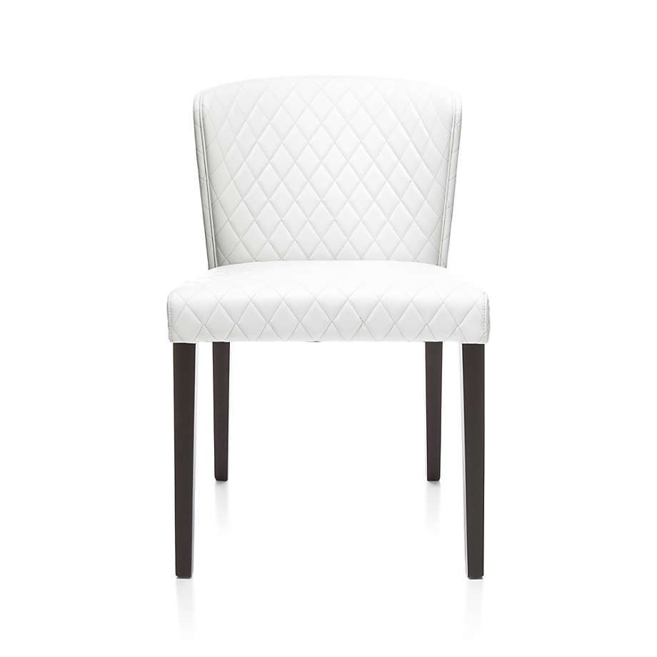 Curran Quilted Oyster Dining Chair thumbnail 3