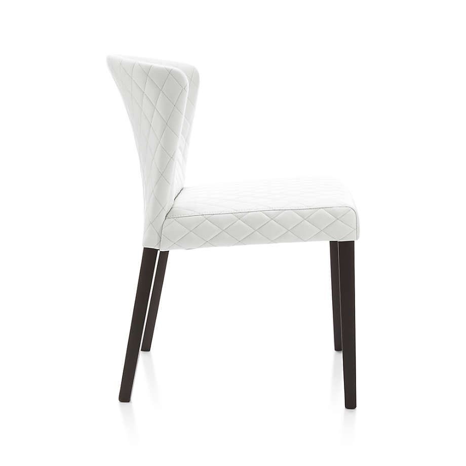 Curran Quilted Oyster Dining Chair thumbnail 4