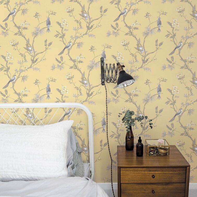 Galerie Wallcoverings Garden Bird Trail Wallpaper thumbnail 2