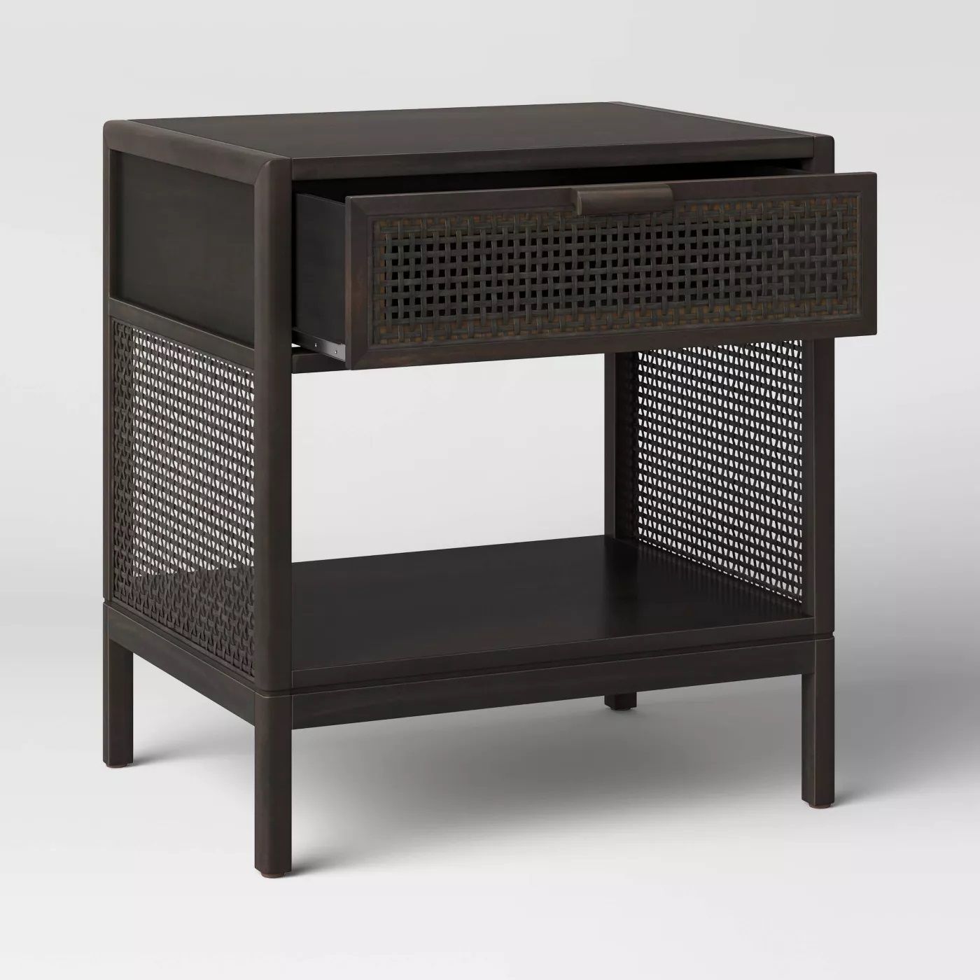Minsmere Caned Accent Table with Drawer thumbnail 3
