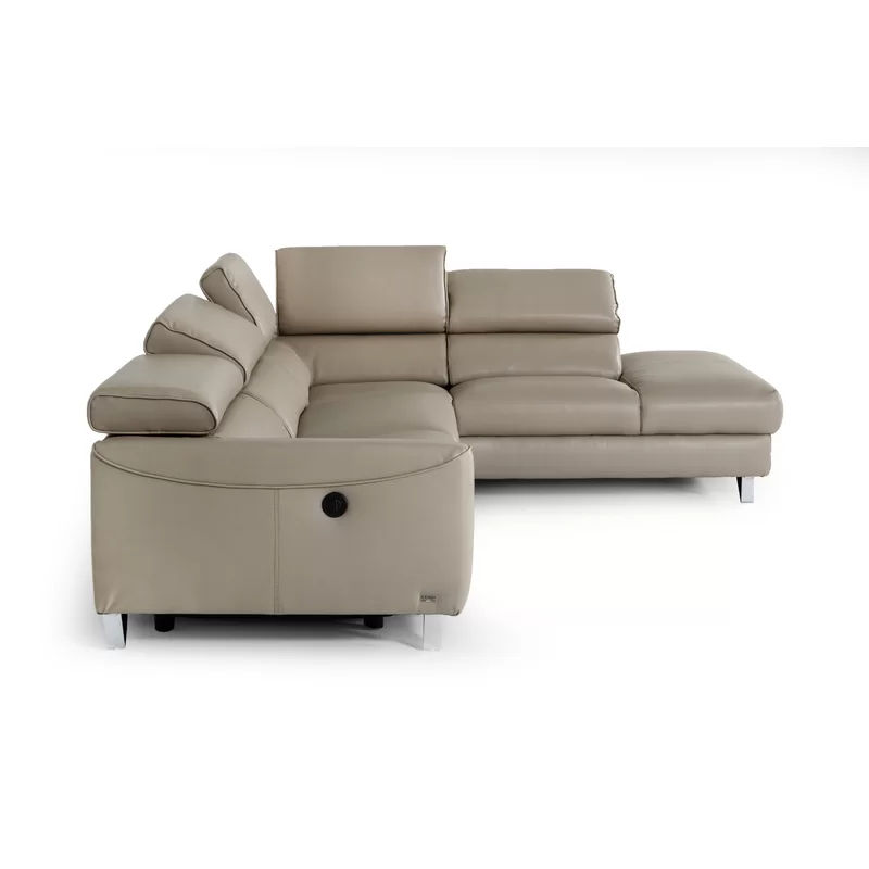 Rondo Faux Leather Reclining Sofa And Chaise thumbnail 2